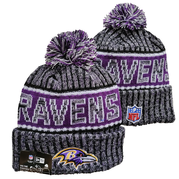 Baltimore Ravens Knit Hats 063